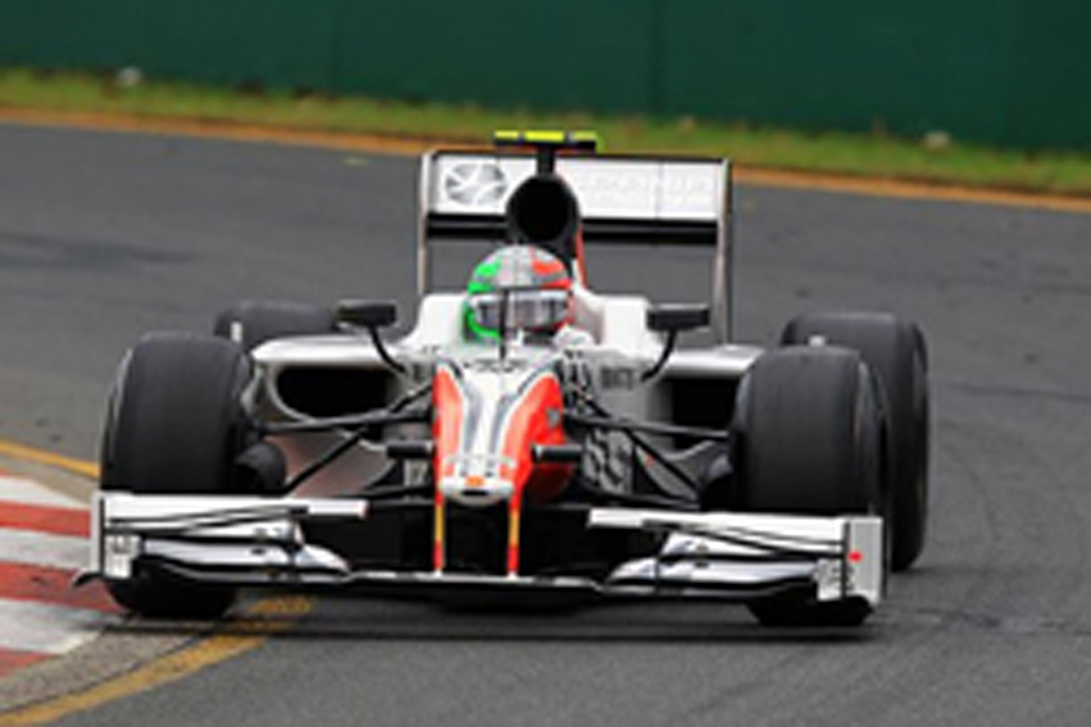 ヒスパニア・レーシング F111 初走行 （画像）