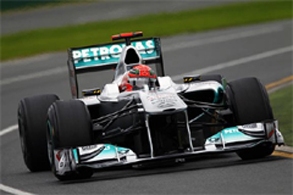 メルセデスGP：ポジティブな初日（F1オーストラリアGP初日）