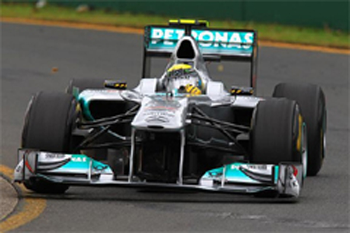 メルセデスGP：期待外れなスタート （F1オーストラリアGP予選）
