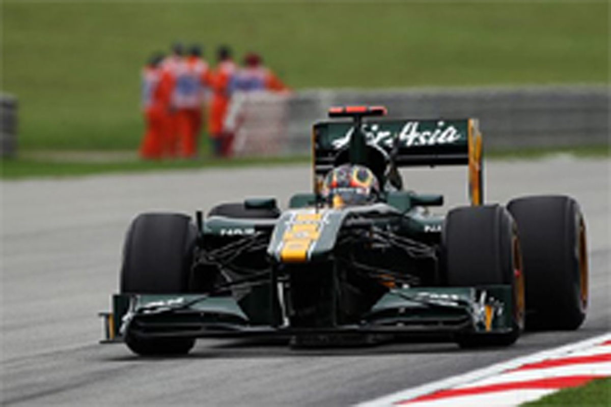 チーム・ロータス:F1マレーシアGP初日