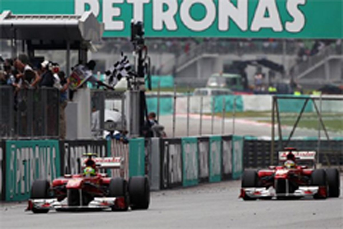 フェラーリ：レースペースに士気を高める （F1マレーシアGP）
