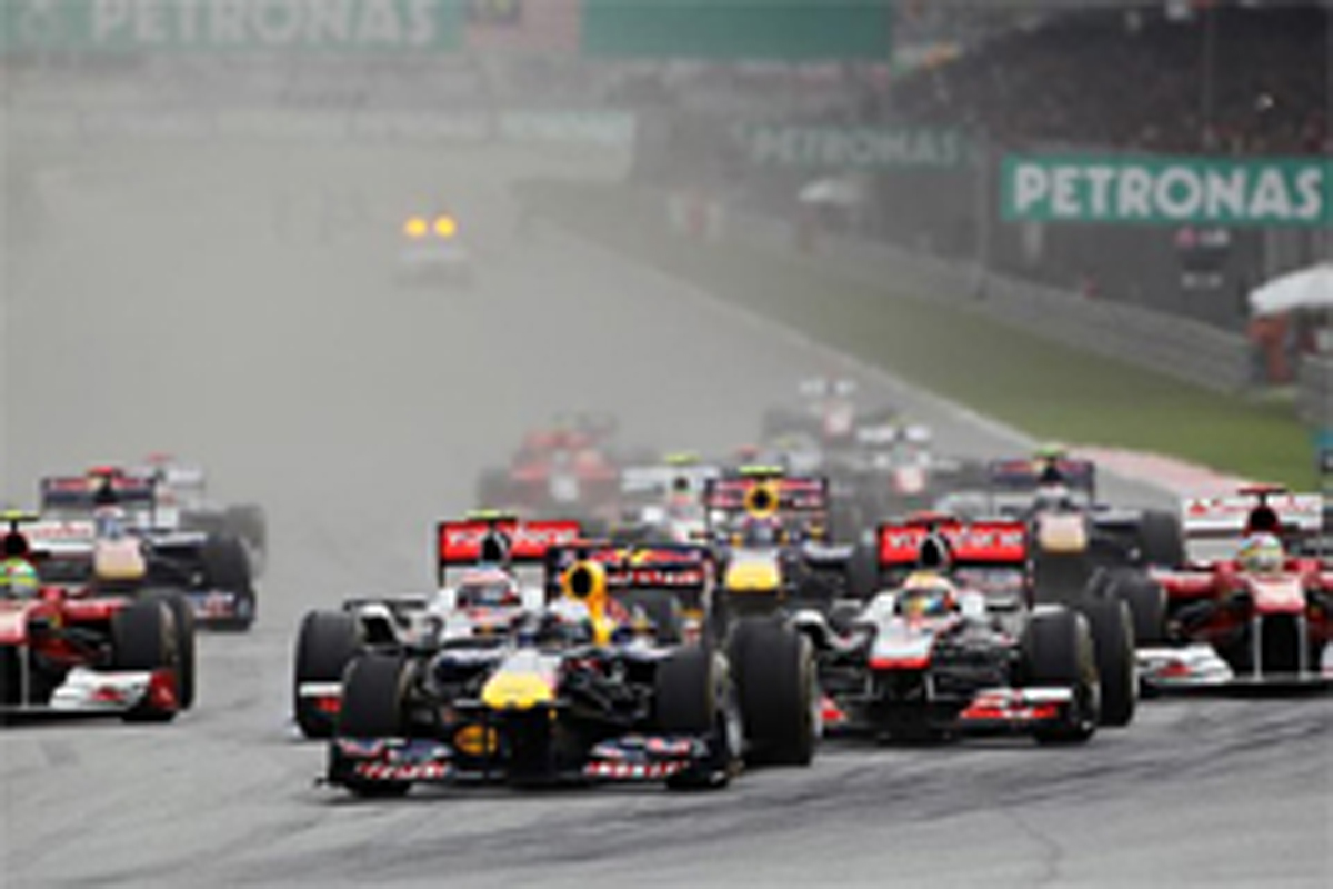 F1マレーシアGP：セバスチャン・ベッテルが2連勝！可夢偉8位！