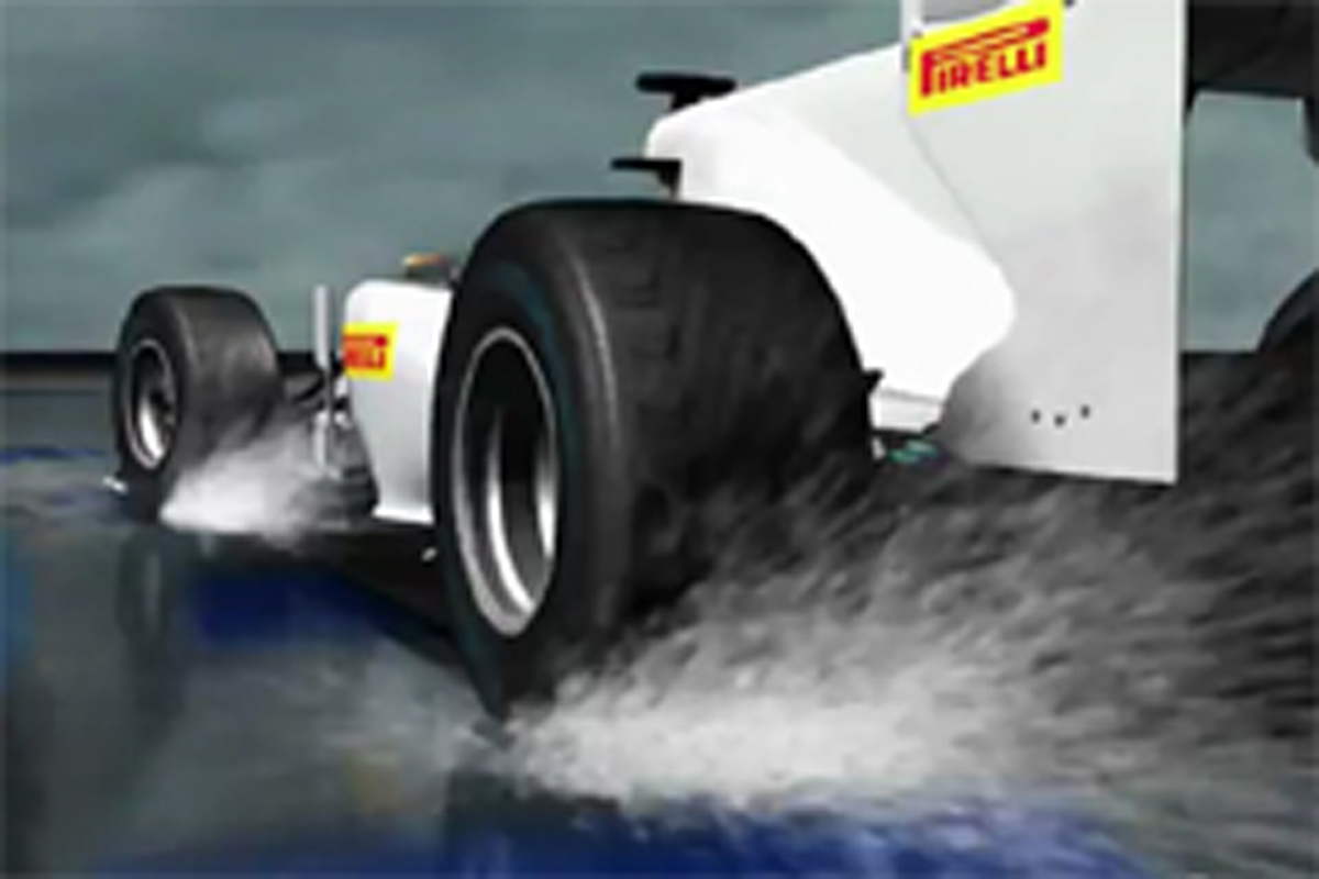 動画：ピレリ F1ウェットタイヤ解説