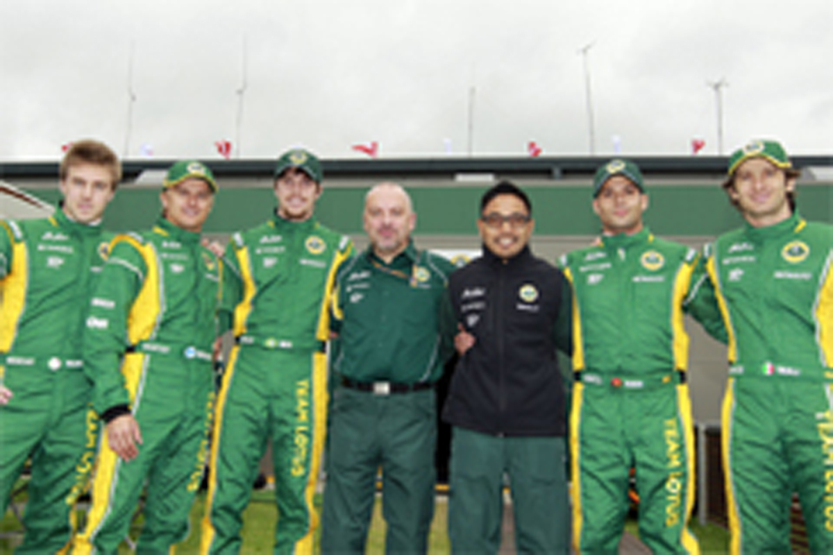 チーム・ロータス、F1中国GPのFP1は2台ともリザーブ陣が担当