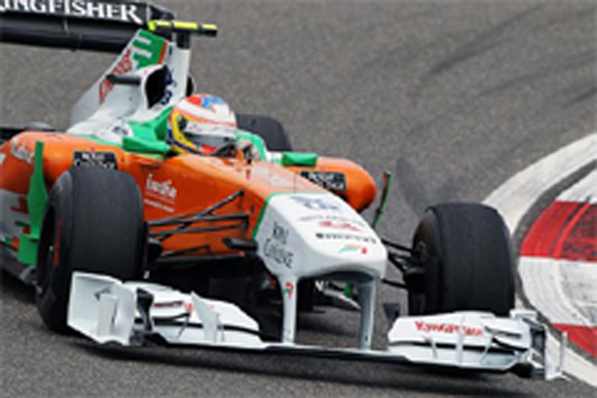 フォース・インディア:ポール・ディ・レスタが8番手 (F1中国GP 予選)