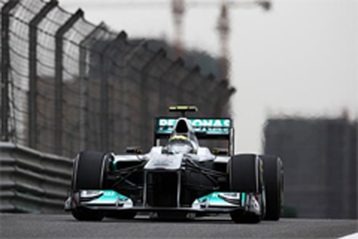 メルセデスGP:ニコ・ロズベルグが4番手 (F1中国GP 予選)