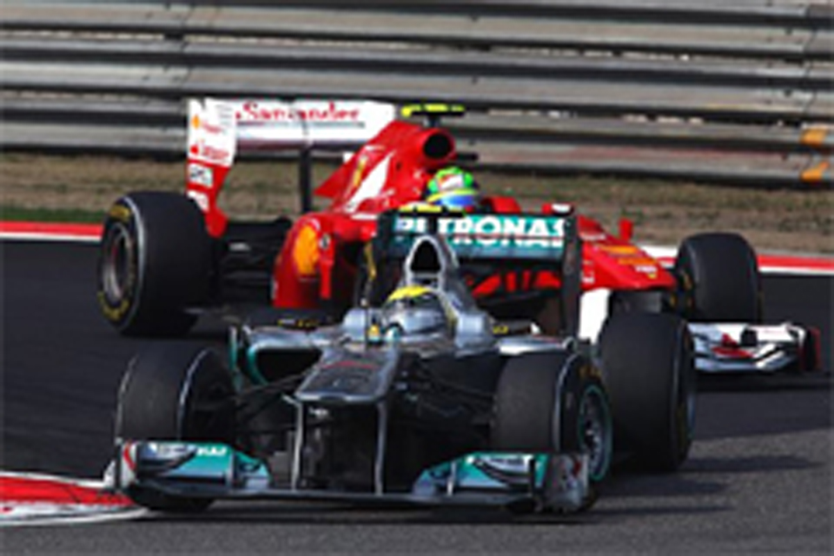 メルセデスGP:ロズベルグが今季初入賞の5位 (F1中国GP)