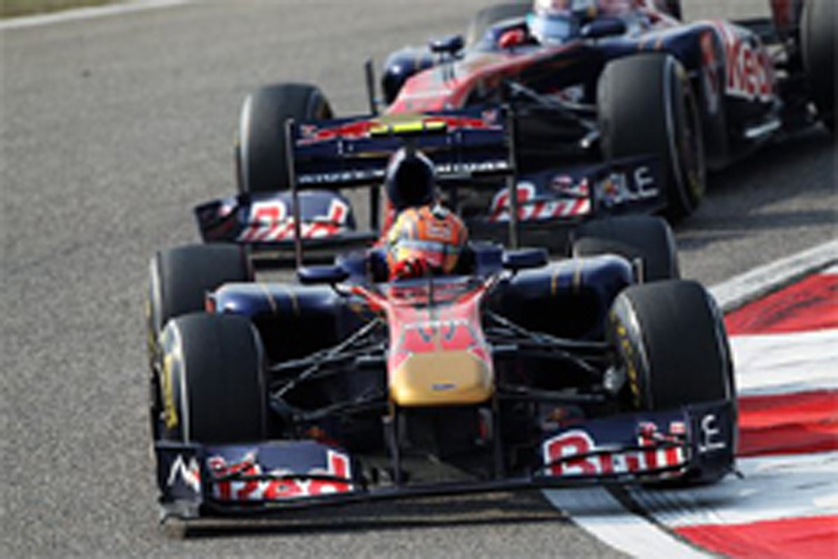 トロ・ロッソ:予選ポジションを生かせず (F1中国GP)