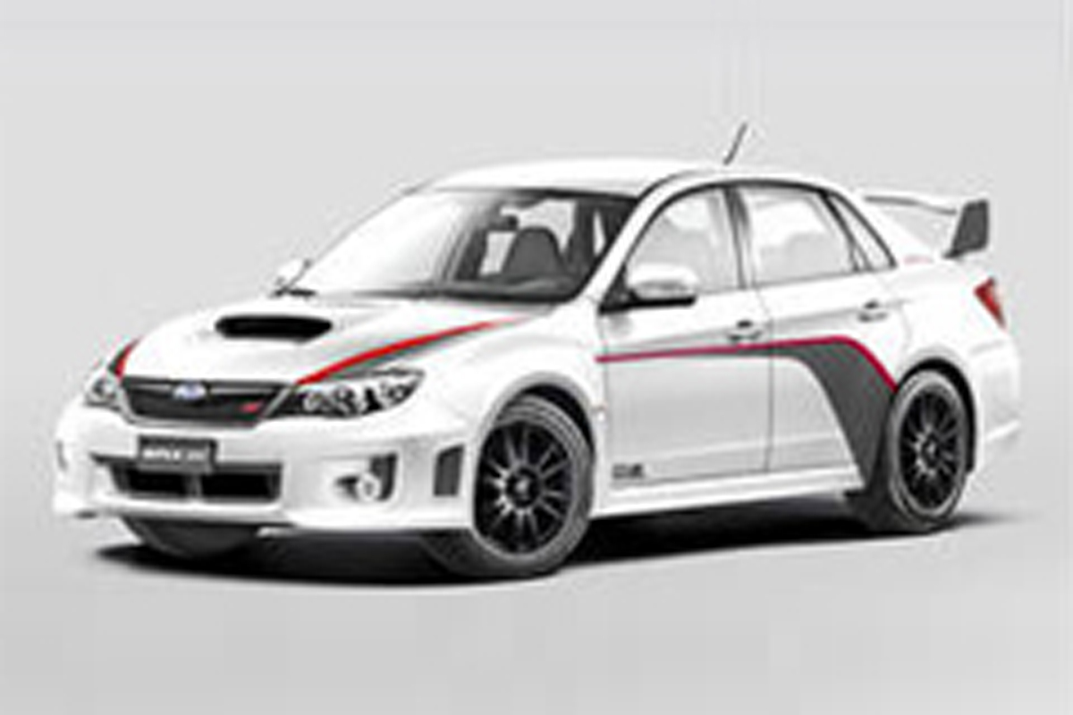 ザウバー仕様のスバル WRX STIがスイスで限定発売