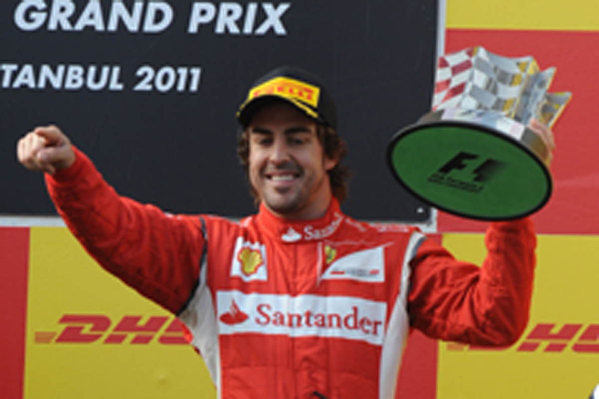フェラーリ:フェルナンド・アロンソが3位表彰台 (F1トルコGP)