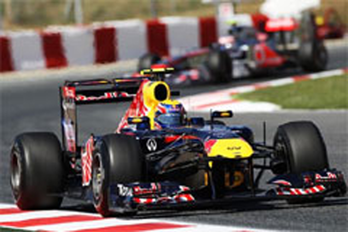 F1スペインGP フリー走行2回目：マーク・ウェバーがトップタイム