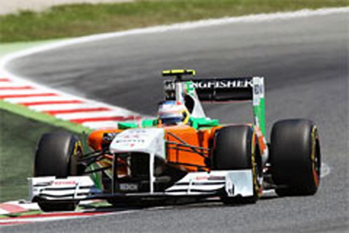 フォース・インディア:新パッケージに苦戦 (F1スペインGP初日)