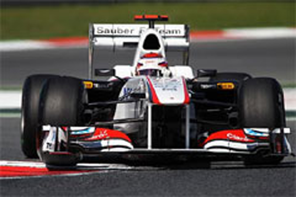 ザウバー:小林可夢偉は9番手 (F1スペインGP初日)