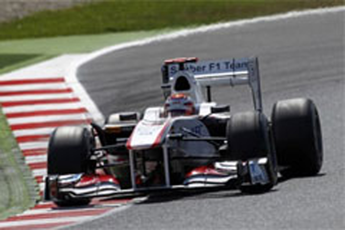 ザウバー：小林可夢偉は14番手 （F1スペインGP予選）