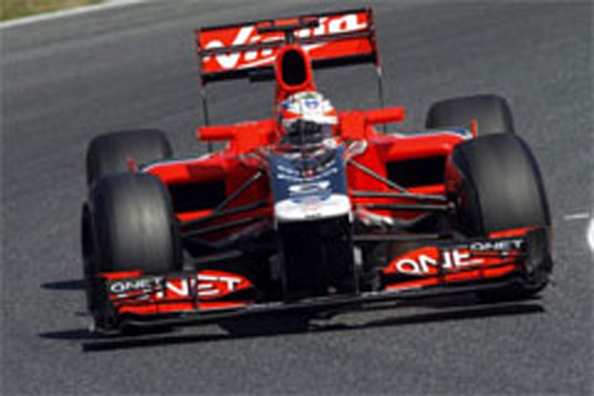 ヴァージン:データ収集に注力 (F1スペインGP初日)