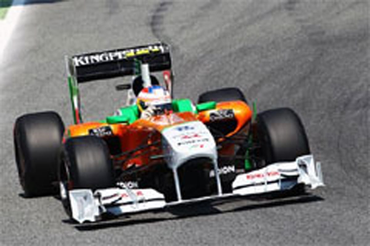 フォース・インディア:レースのためにタイヤを温存 (F1スペインGP予選)