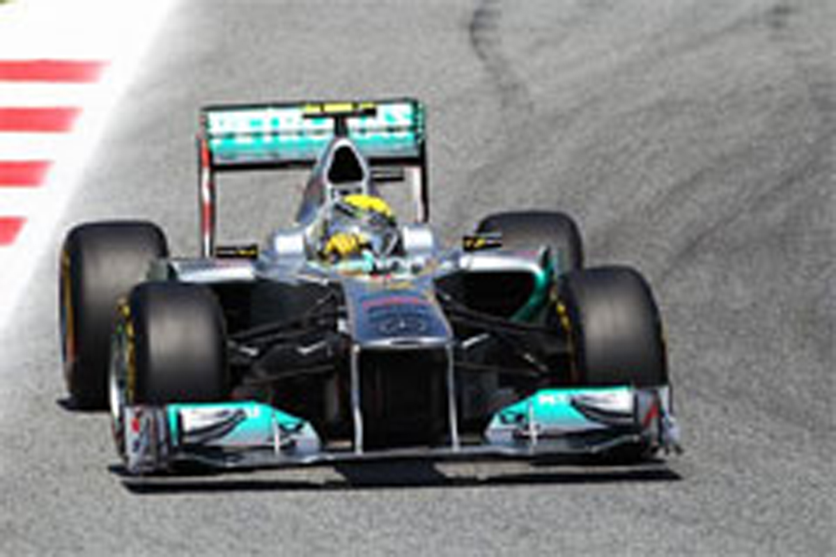 メルセデスGP:レースを見据えた予選 (F1スペインGP予選)