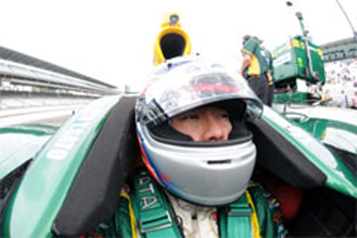 佐藤琢磨、インディ500のプラクティス7日目は227mphを越え12番手