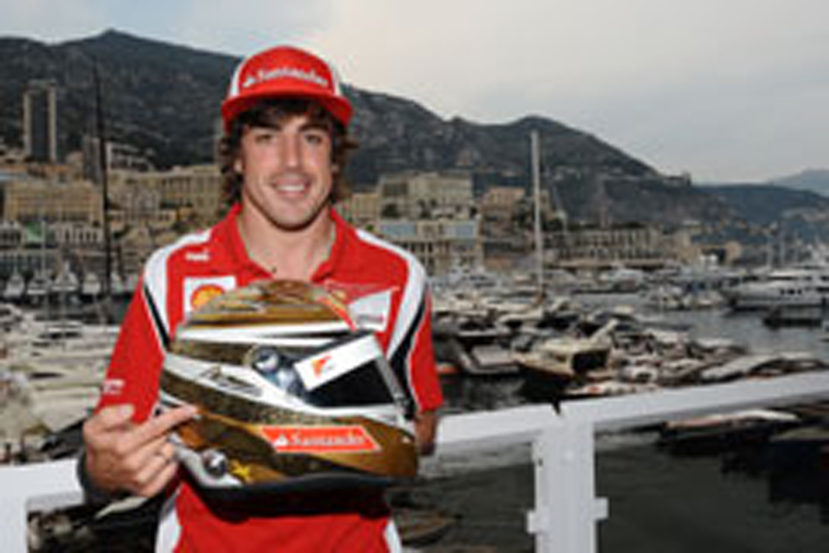 フェルナンド・アロンソ、F1モナコGP特別ヘルメット
