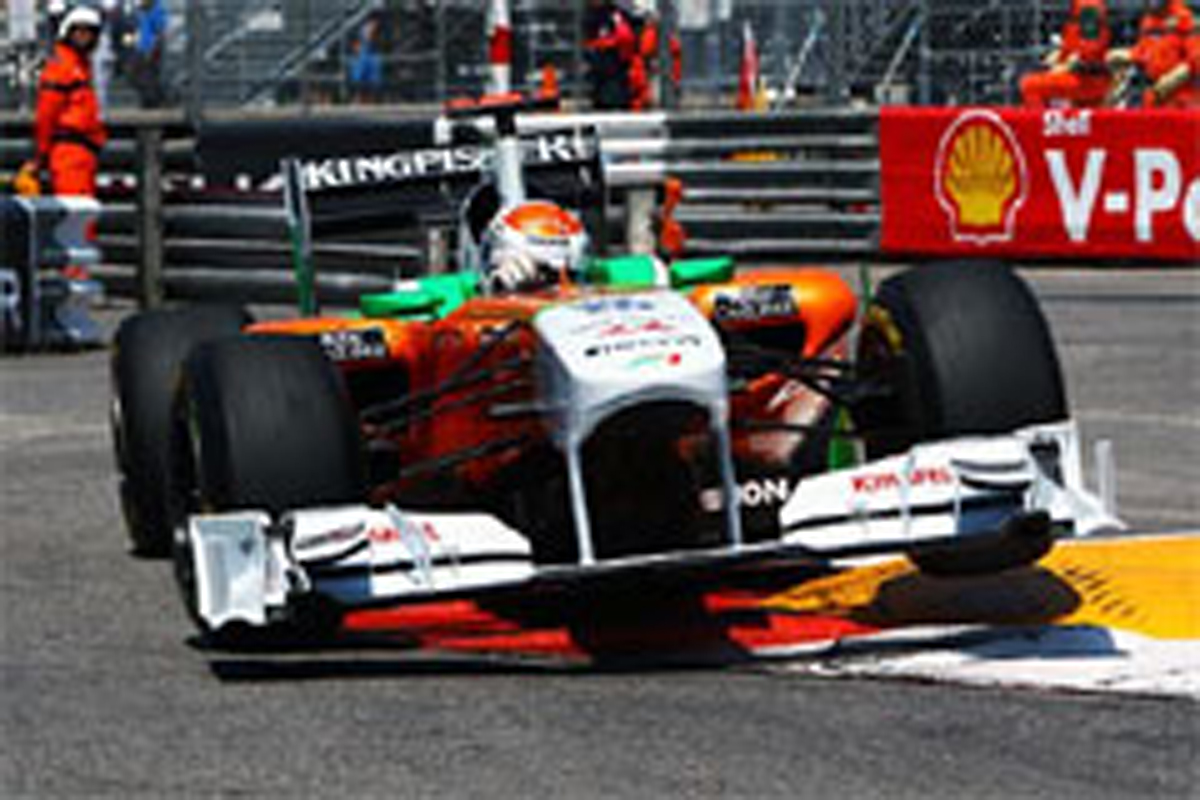 フォース・インディア:F1モナコGP初日