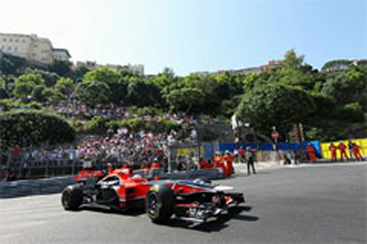ヴァージン・レーシング：F1モナコGP初日