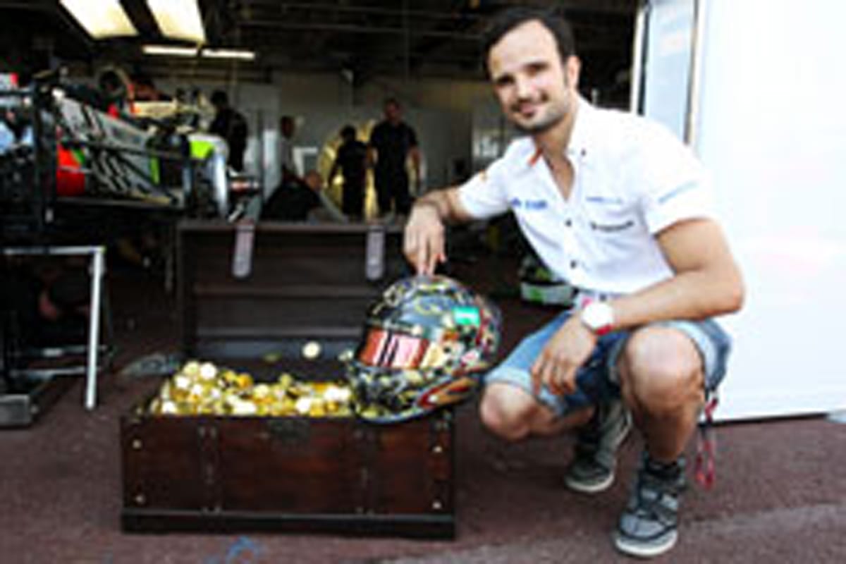 ヴィタントニオ・リウッツィ、F1モナコGP特別ヘルメット