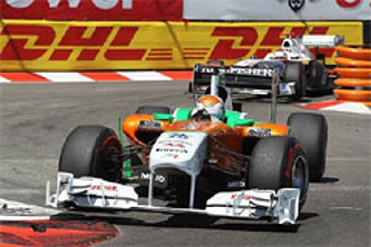 フォース・インディア：スーティルが7位入賞 （F1モナコGP）