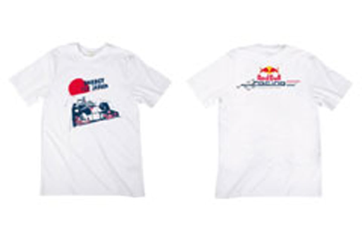 レッドブル、チャリティーTシャツを販売