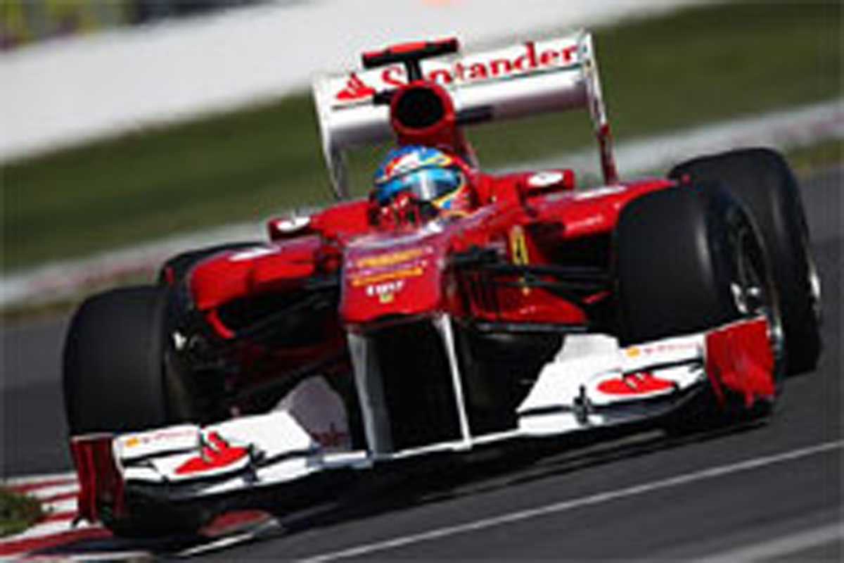 F1カナダGP フリー走行2回目：フェルナンド・アロンソがトップタイム