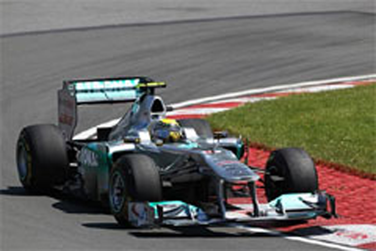 メルセデスGP:F1カナダGP初日
