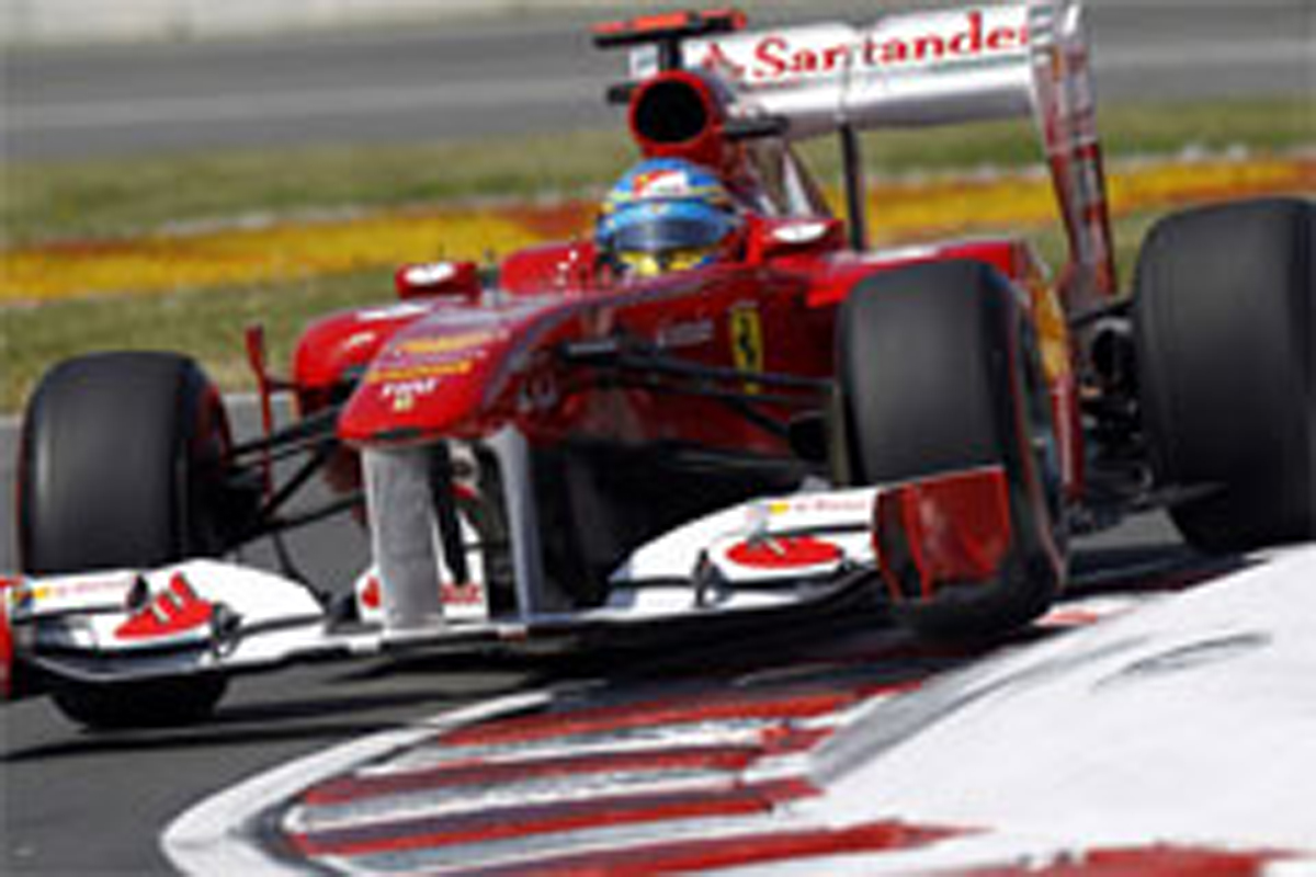 フェラーリ:アロンソがフロントロー獲得 (F1カナダGP予選)