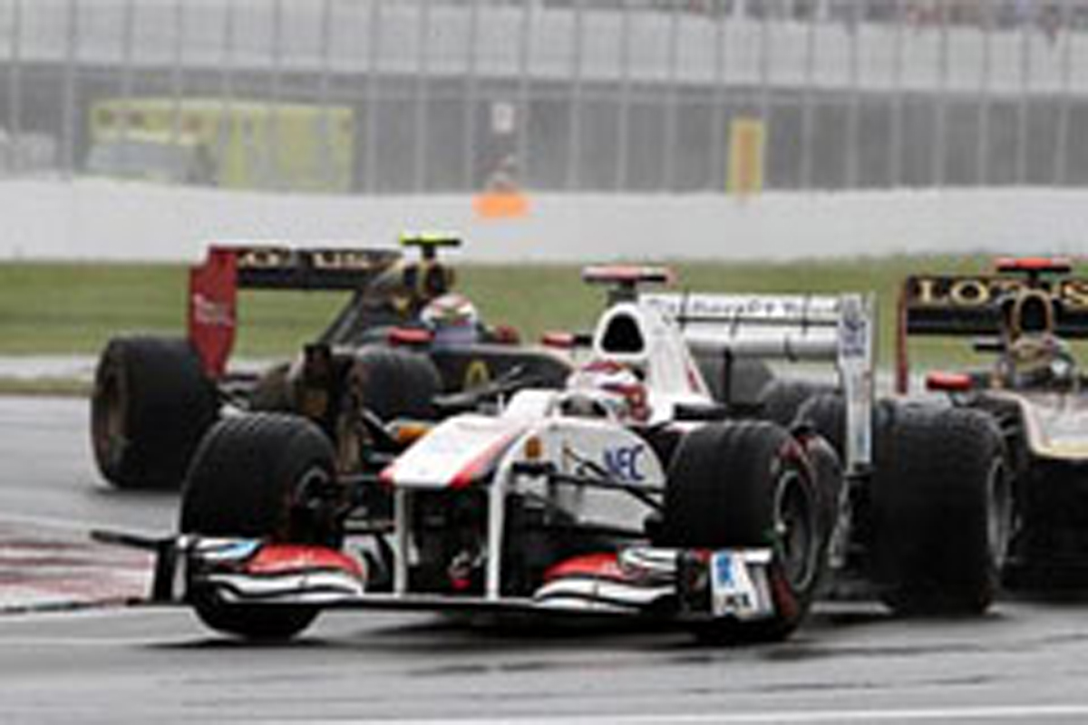 ザウバー:小林可夢偉が7位入賞 (F1カナダGP)