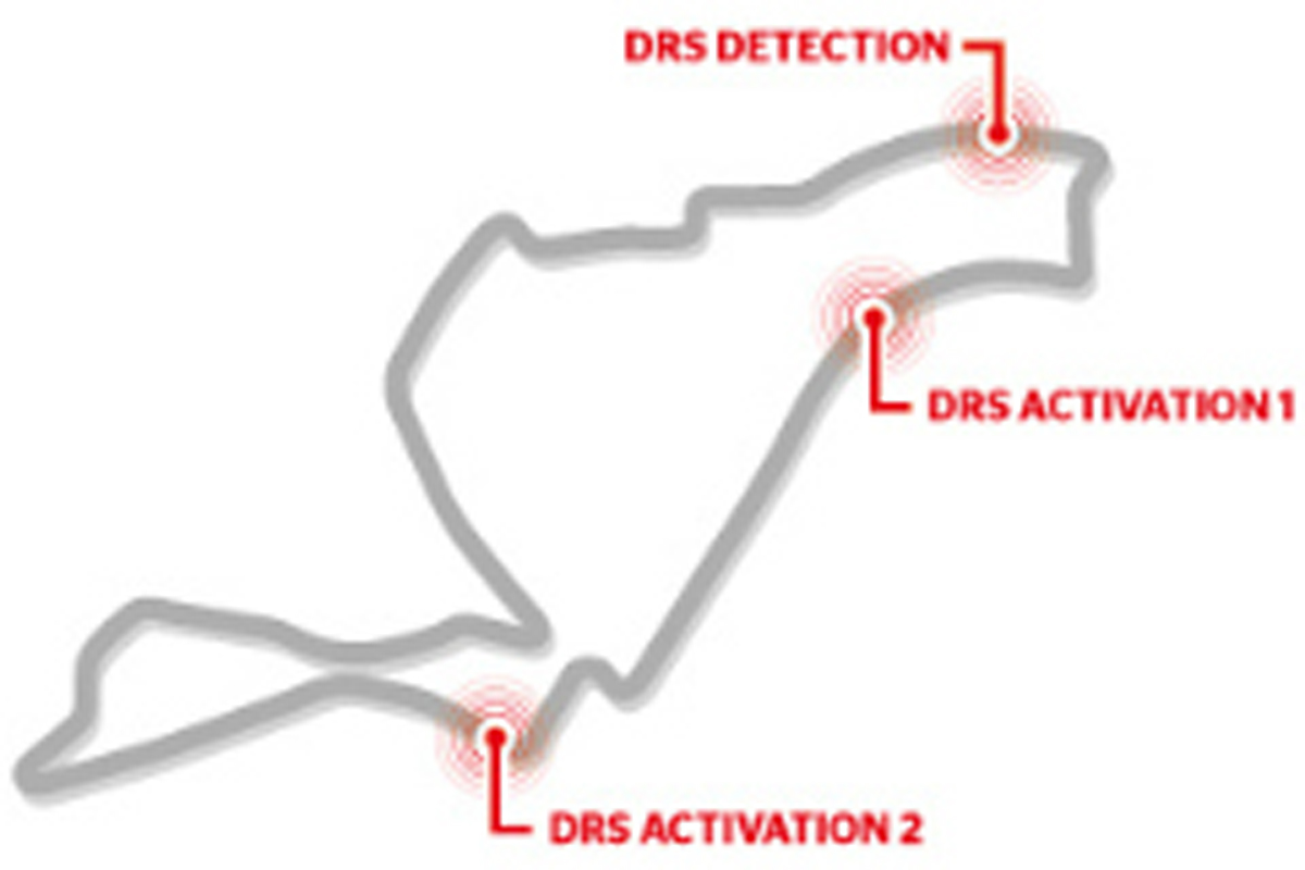 2つのDRSゾーン、F1ヨーロッパGPでも検地エリアは1つ