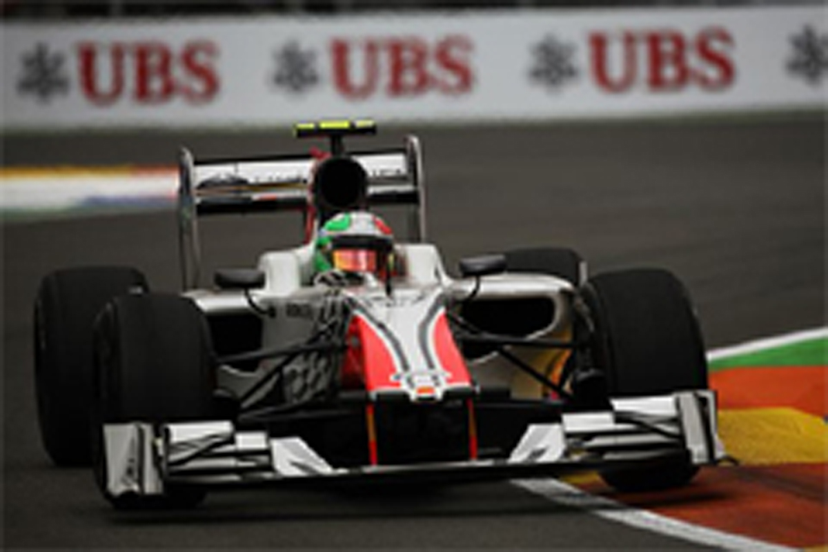 ヒスパニア・レーシング：F1ヨーロッパGP初日