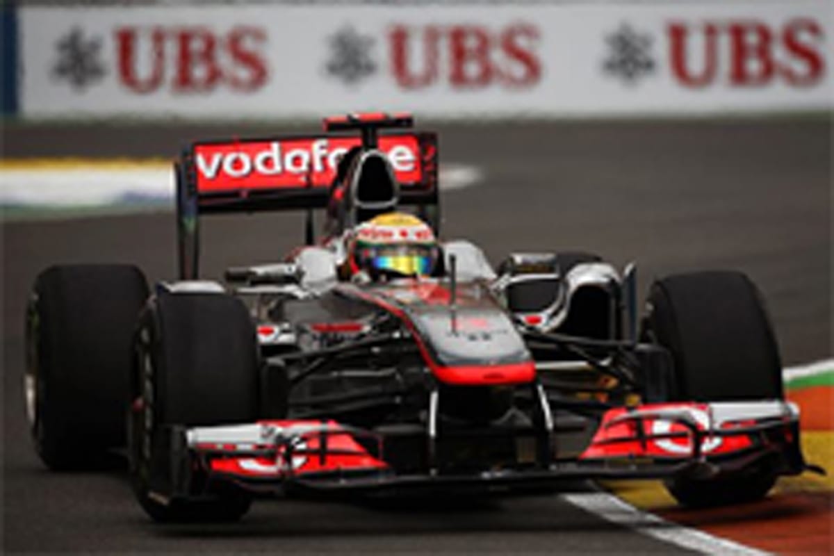 マクラーレン:F1ヨーロッパGP初日
