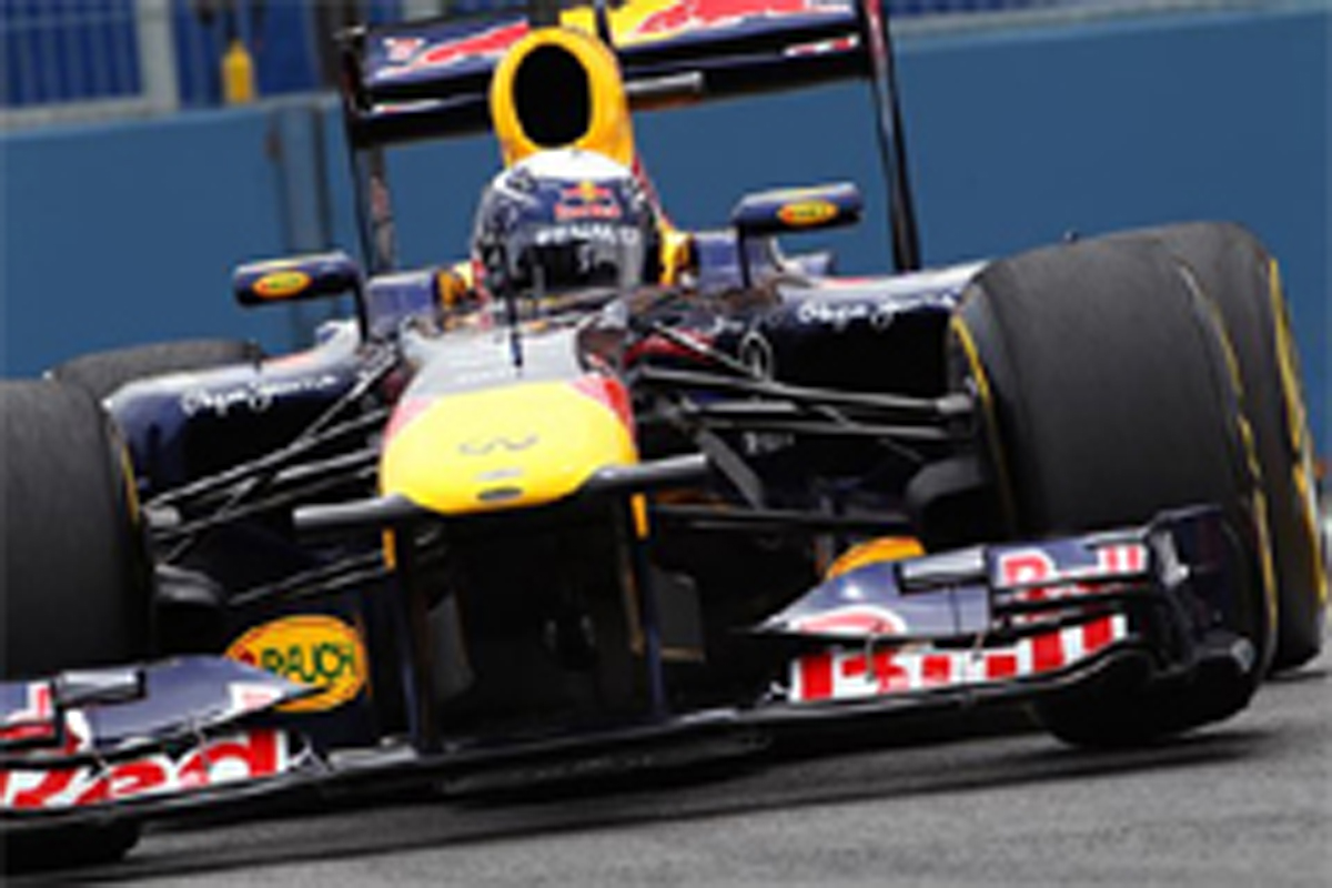 レッドブル：F1ヨーロッパGP初日