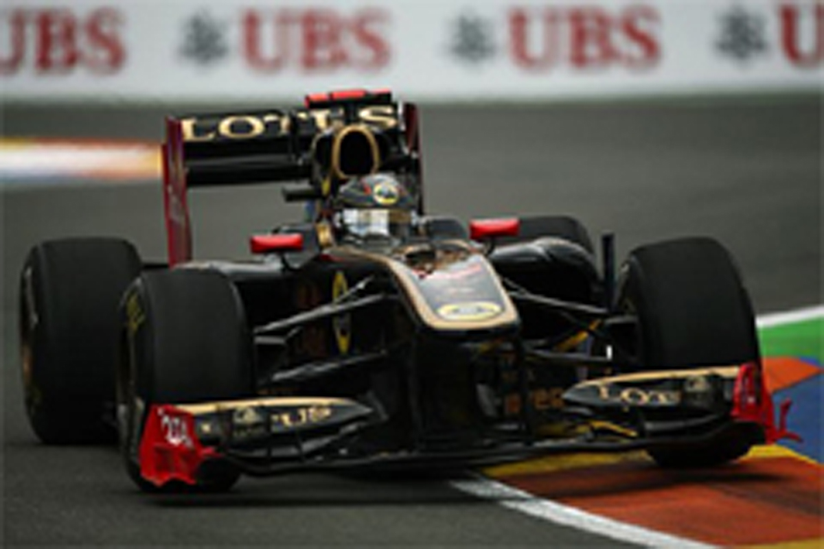 ロータス・ルノーGP:F1ヨーロッパGP初日
