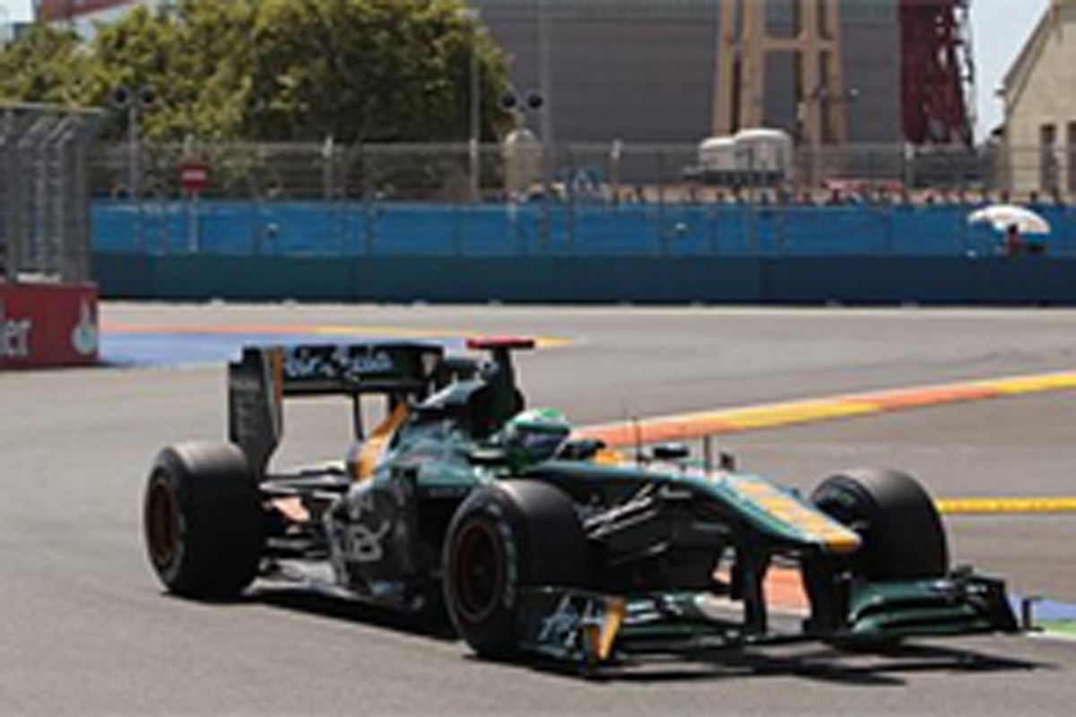 チーム・ロータス：Q1突破の壁を破れず （F1ヨーロッパGP予選）