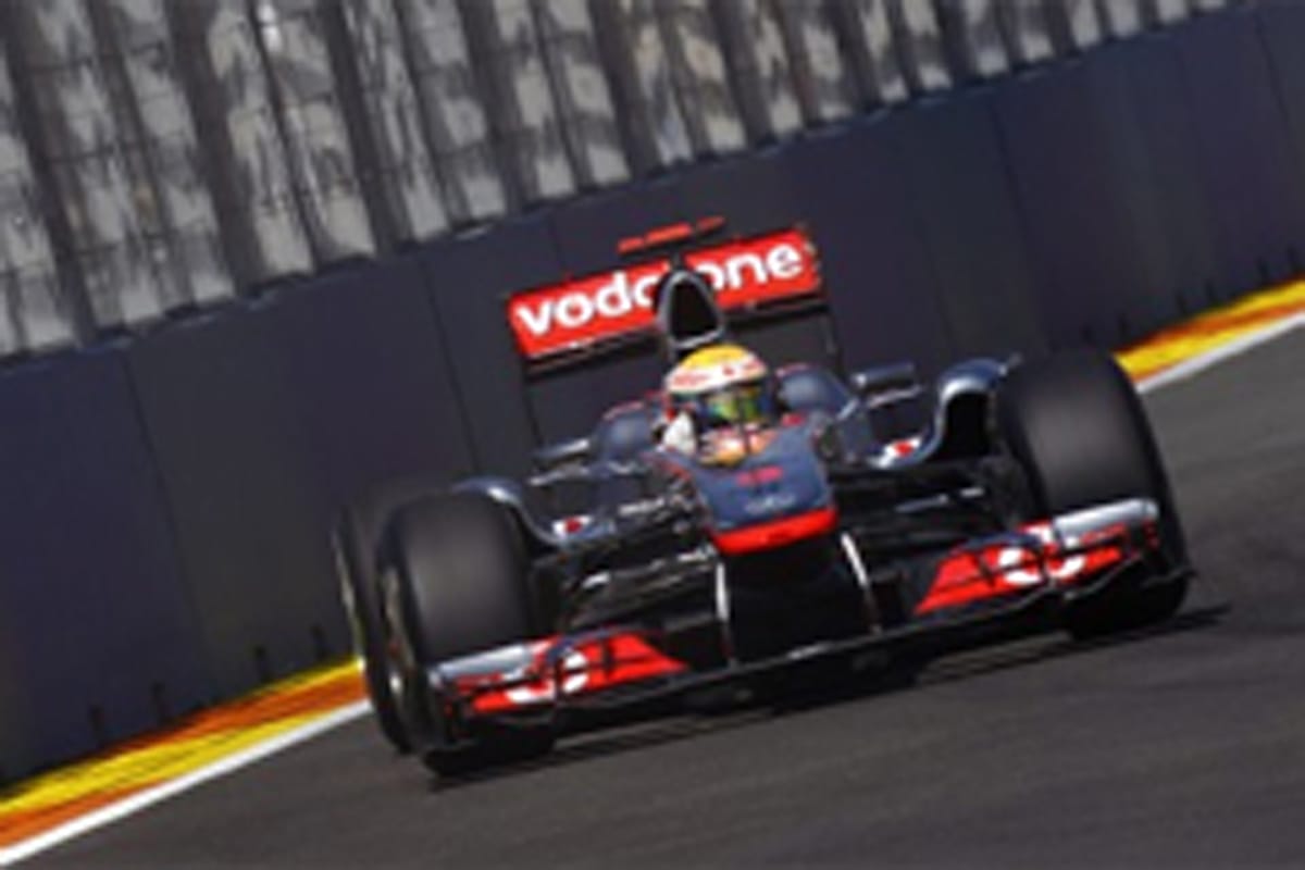 マクラーレン：ハミルトン、3番手から優勝を狙う （F1ヨーロッパGP予選）