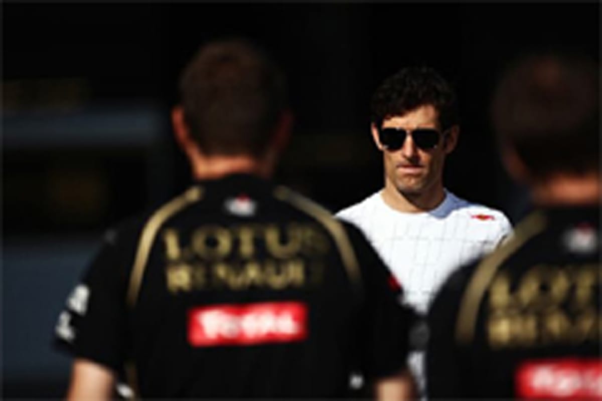ロータス・ルノーGP、マーク・ウェバーと移籍交渉