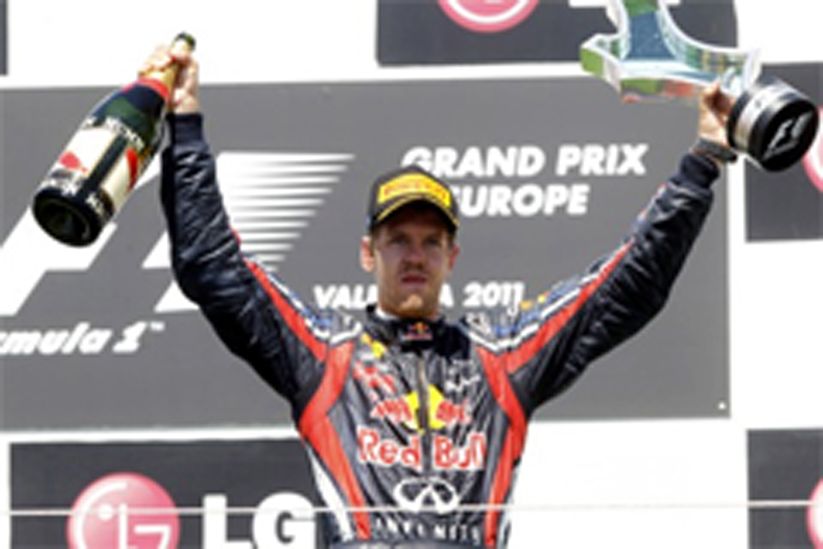 レッドブル：セバスチャン・ベッテルが今季6勝目 （F1ヨーロッパGP）