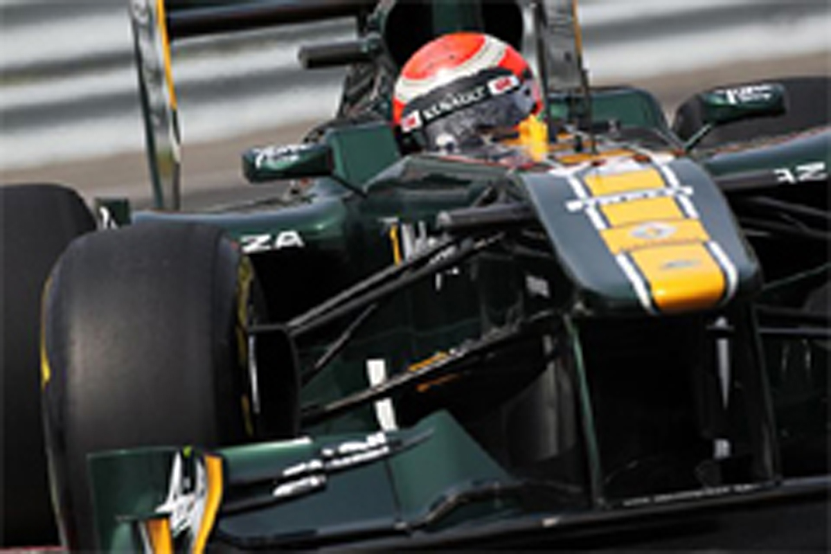 チーム・ロータス、F1イギリスGPからケータハムのロゴを掲載