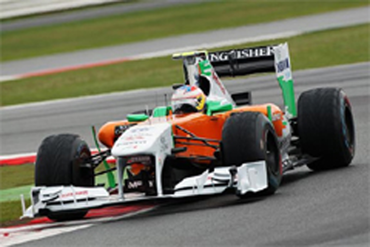フォース・インディア:F1イギリスGP初日