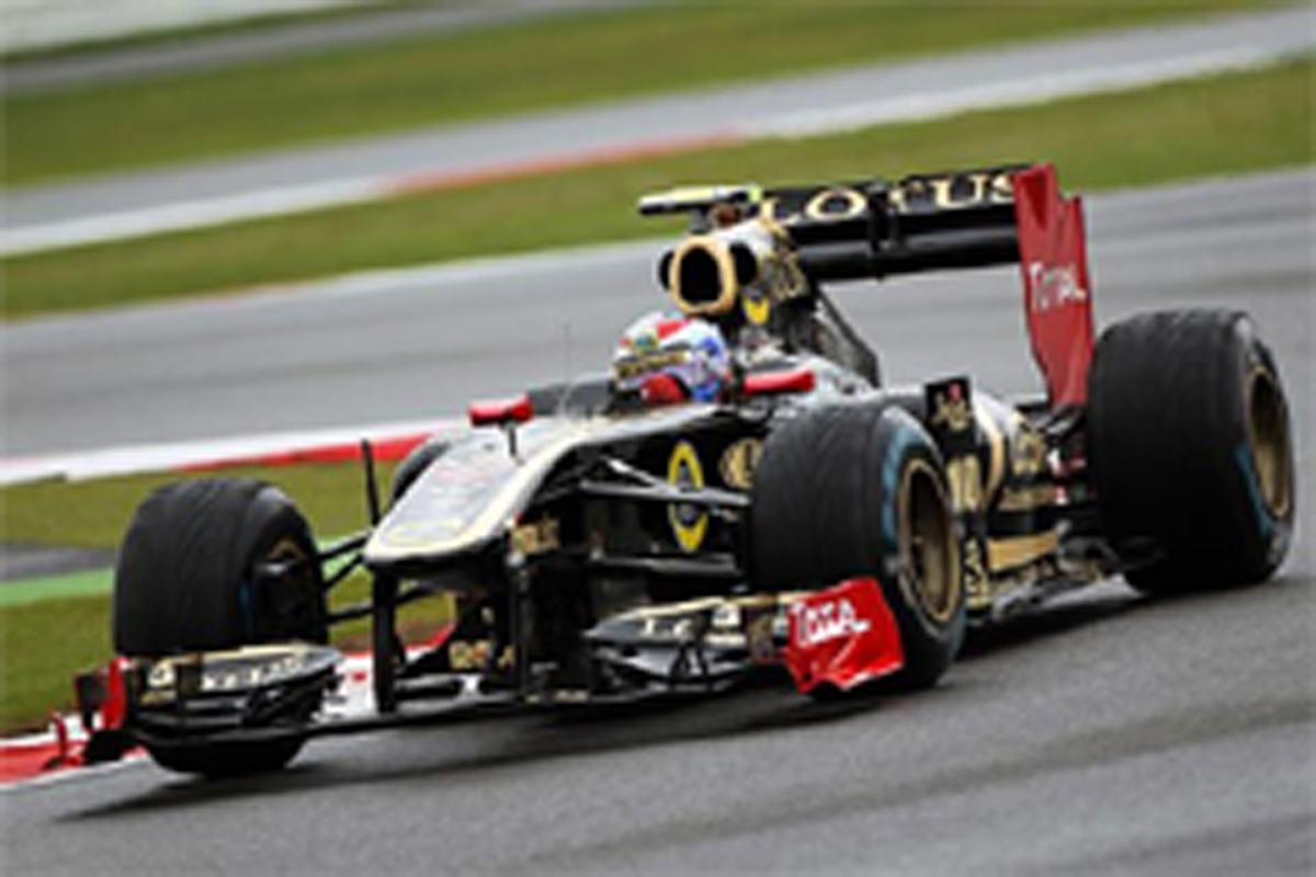 ロータス・ルノーGP:F1イギリスGP初日