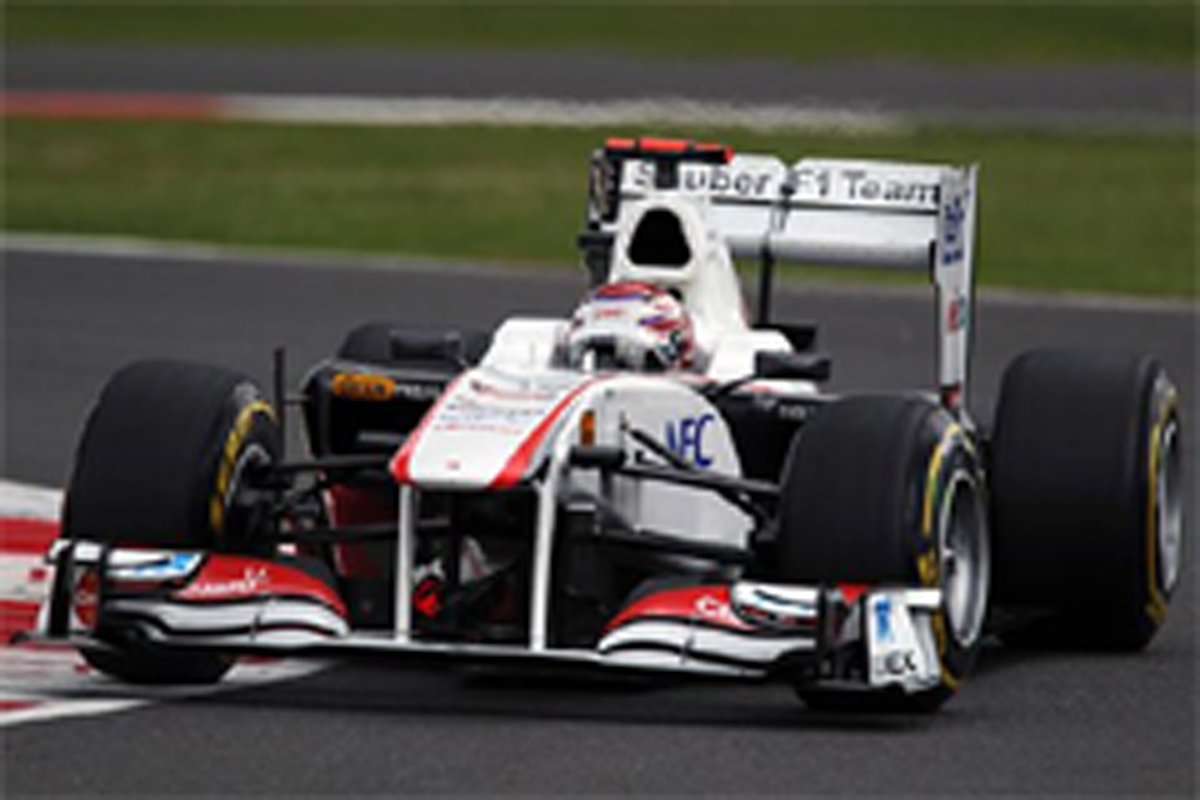 ザウバー:小林可夢偉が8番グリッド獲得 (F1イギリスGP予選)