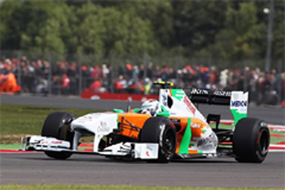 フォース・インディア：ポール・ディ・レスタが6番手 （F1イギリスGP予選）