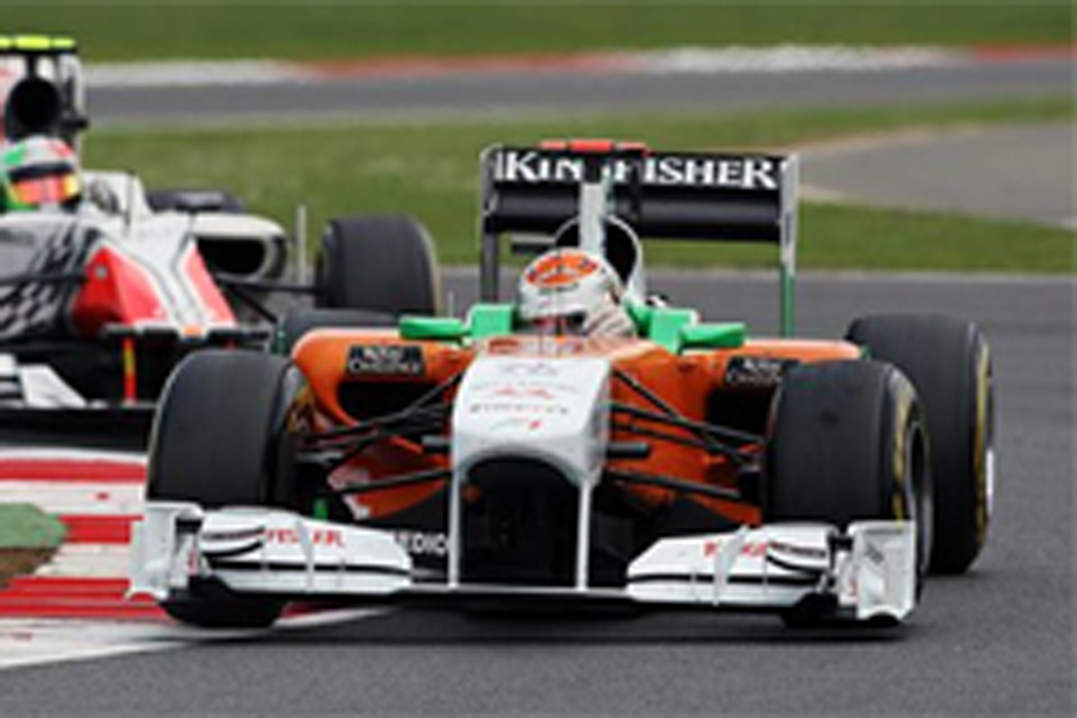 フォース・インディア:序盤の勢いを維持できず (F1イギリスGP)