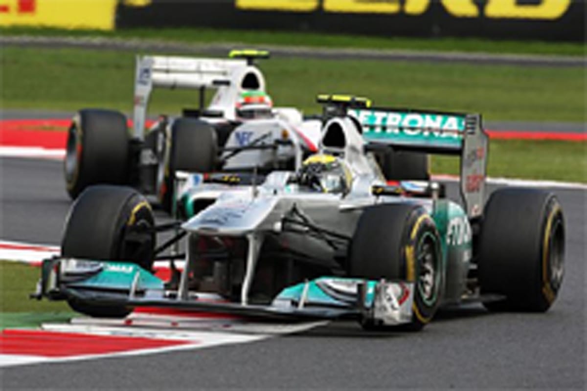 メルセデスGP:ダブル入賞で上昇に手応え (F1イギリスGP)