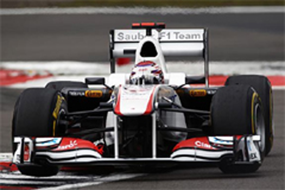 ザウバー:小林可夢偉はQ1敗退で18番手 (F1ドイツGP予選)