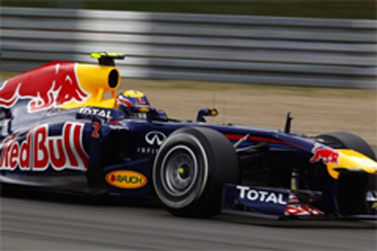 F1ドイツGP 予選:マーク・ウェバーがポールポジション、可夢偉Q1敗退